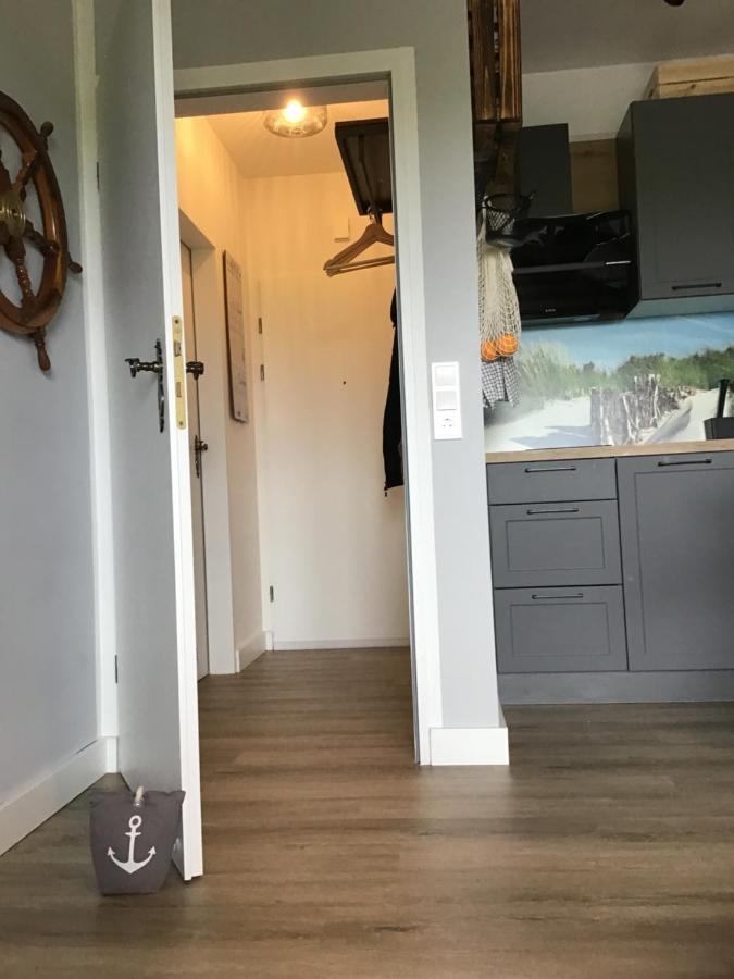 Liebevoll Eingerichtete Ferienwohnung Luettje Koje Dornum Dış mekan fotoğraf