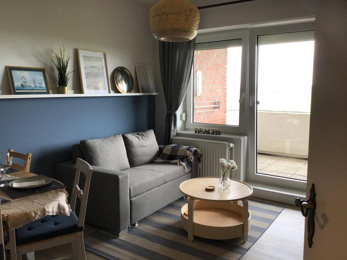Liebevoll Eingerichtete Ferienwohnung Luettje Koje Dornum Dış mekan fotoğraf
