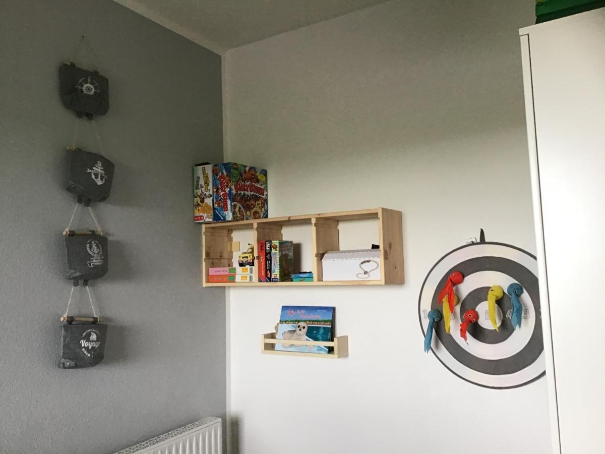 Liebevoll Eingerichtete Ferienwohnung Luettje Koje Dornum Dış mekan fotoğraf